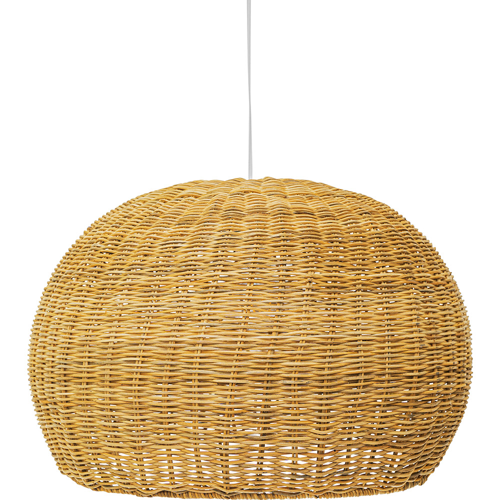 Rattan Deckenlampe Pendelleuchte Im Boho Bali Design Kim Privatefloor