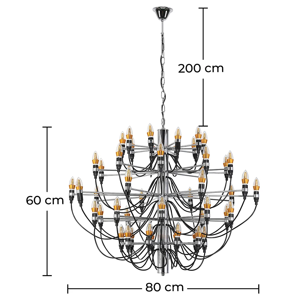 Kronleuchter Deckenlampe - Pendelleuchte - Kleine Größe - Bella image 10