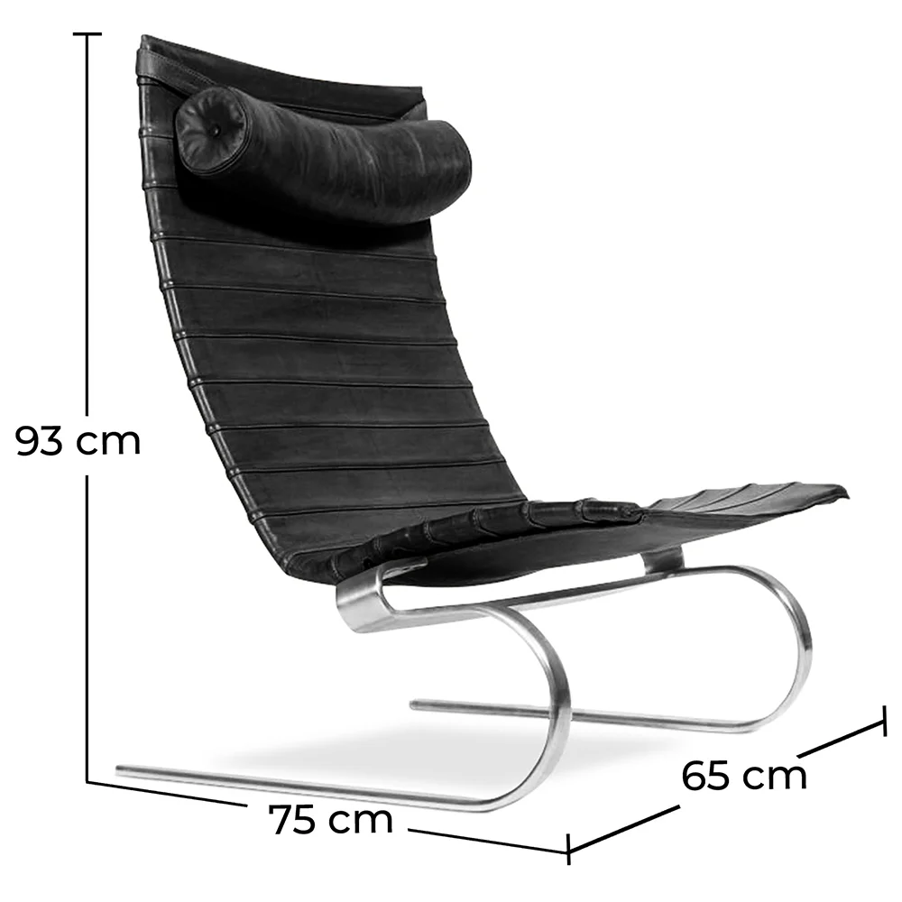 Sessel aus Leder - Design-Liege - Bloy image 10