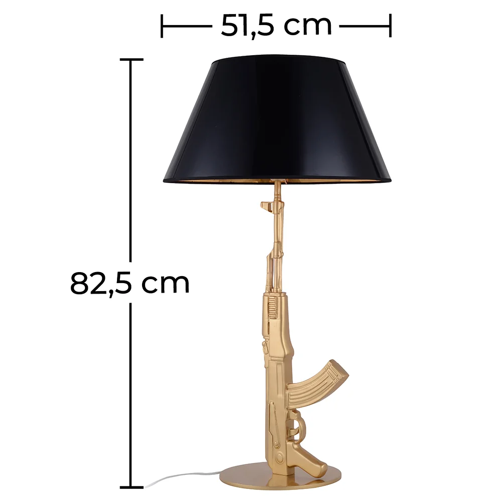  Tischlampe - Waffen-Design-Lampe - Groß - Beretta image 10