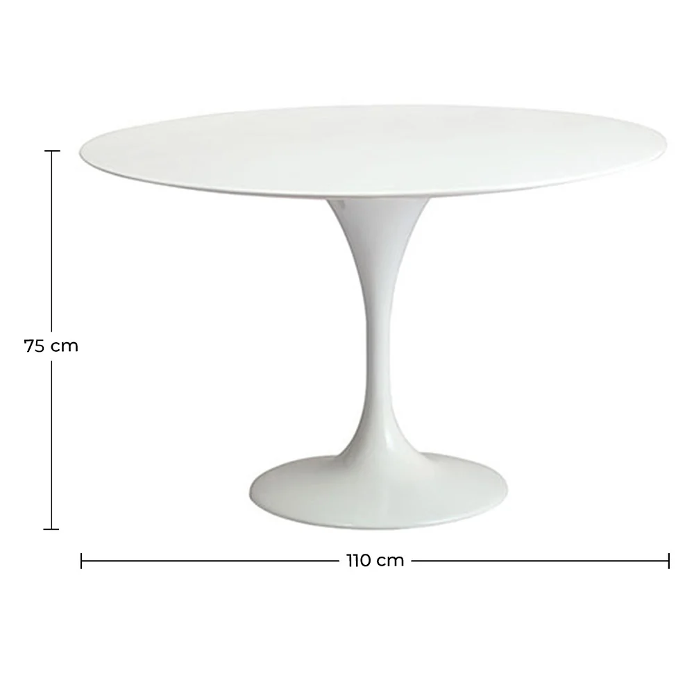 Runder Esstisch - 110 cm - Tulip image 10
