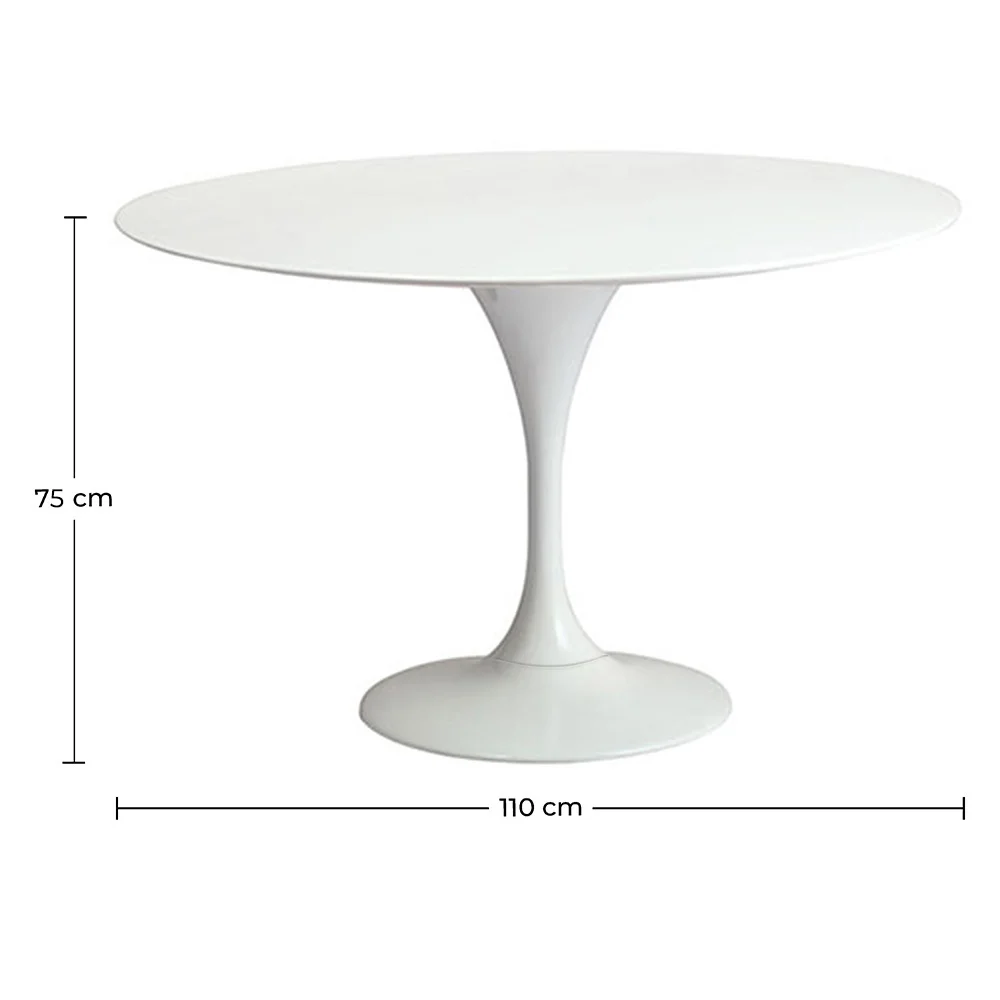 Runder Esstisch - 110 cm - Tulip image 10