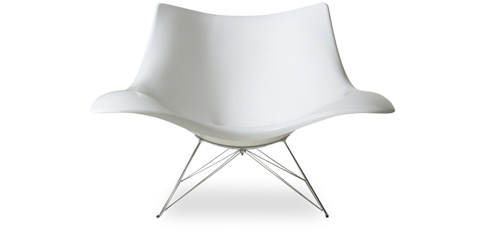 Stingra Rocking Stuhl - Glasfaser