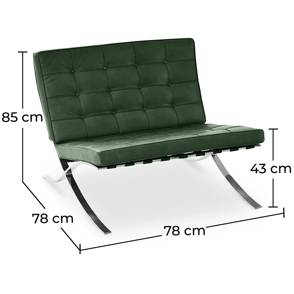 Design Sessel - Bezogen mit Kunstleder - Town image 10