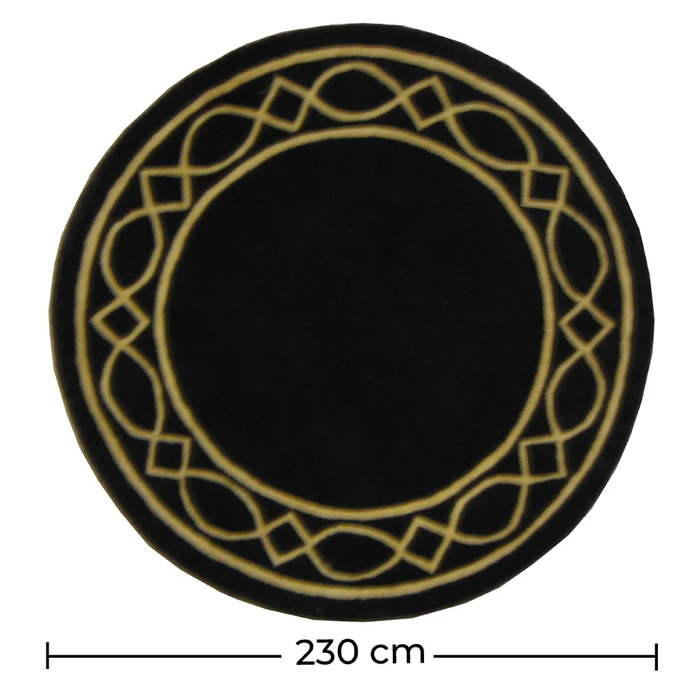 Runder Design-Wollteppich - Etny image 10