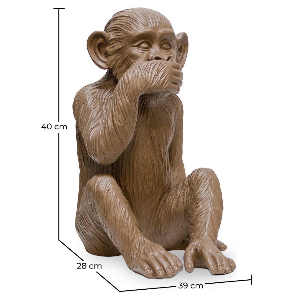 Dekorative Designfigur - Stummer Affe - Sapiens image 10