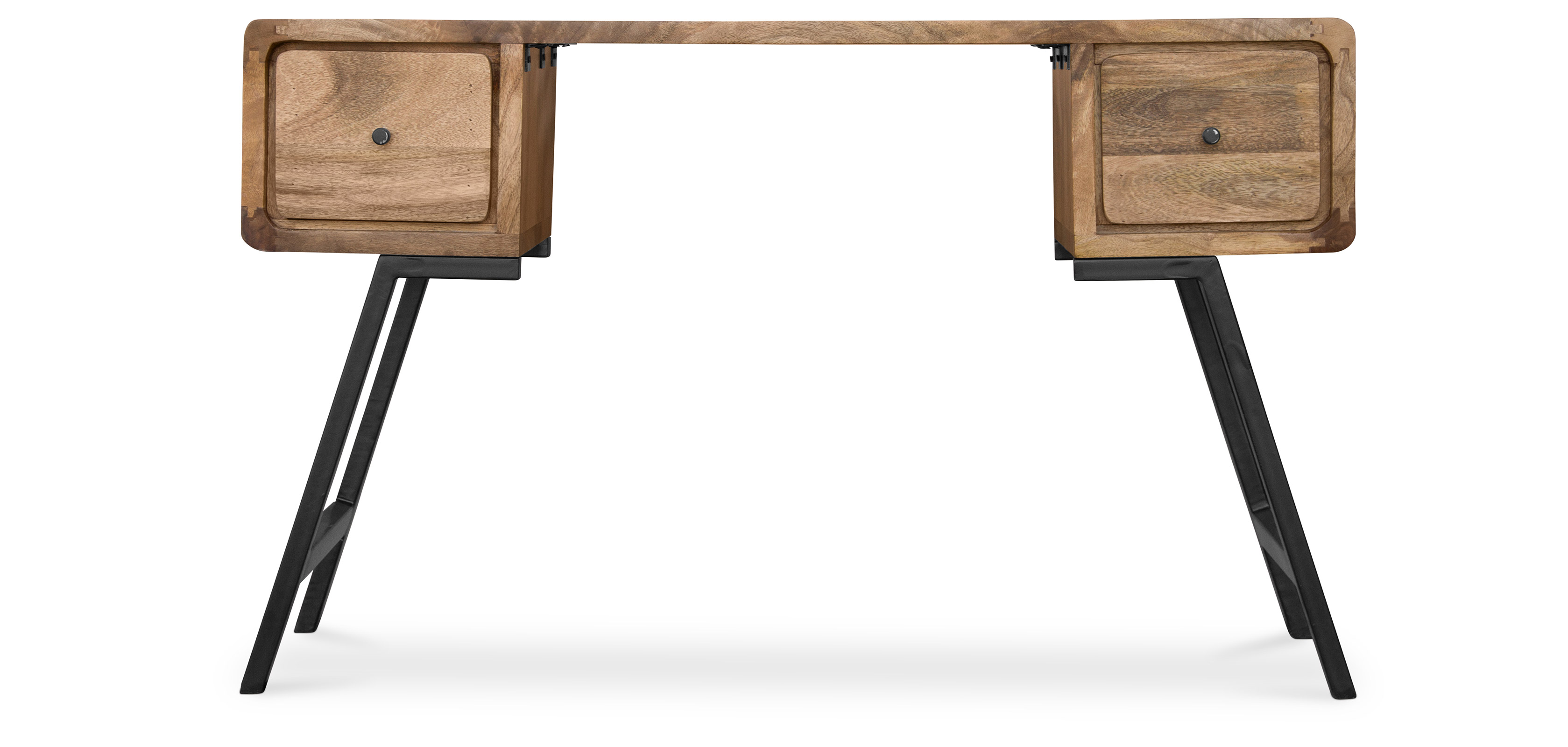 Designer Recyceltes Holz Schreibtisch Style
