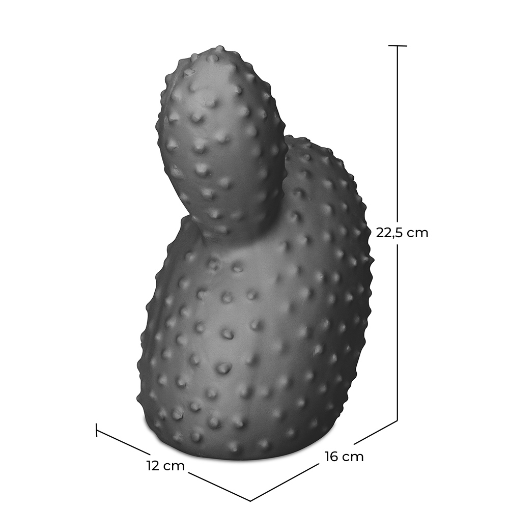 Grauer Kaktus Dekorative Figur image 10