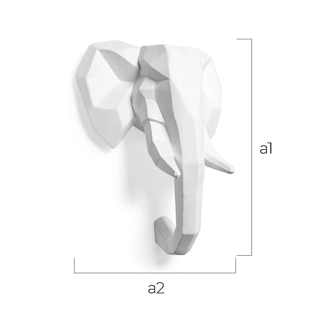 Origami Elefantenkopf Harz image 10
