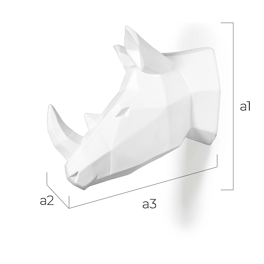 Origami Nashornkopf Harz image 10