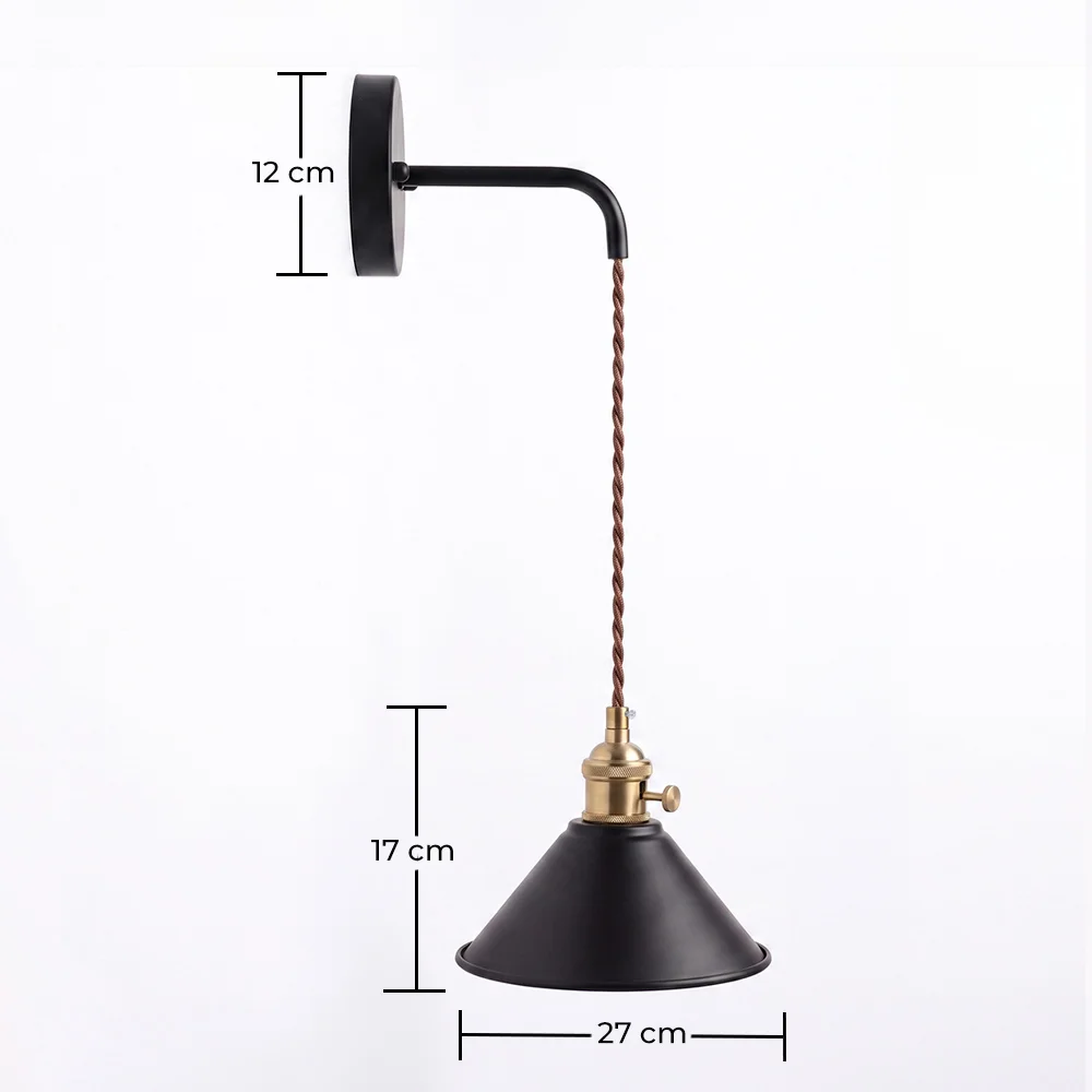 Wandlampe - Vintage-Design - Curie image 10