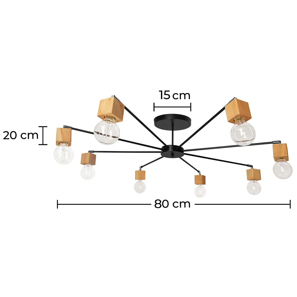  Deckenleuchte - Skandinavisches Design - Bellou image 10