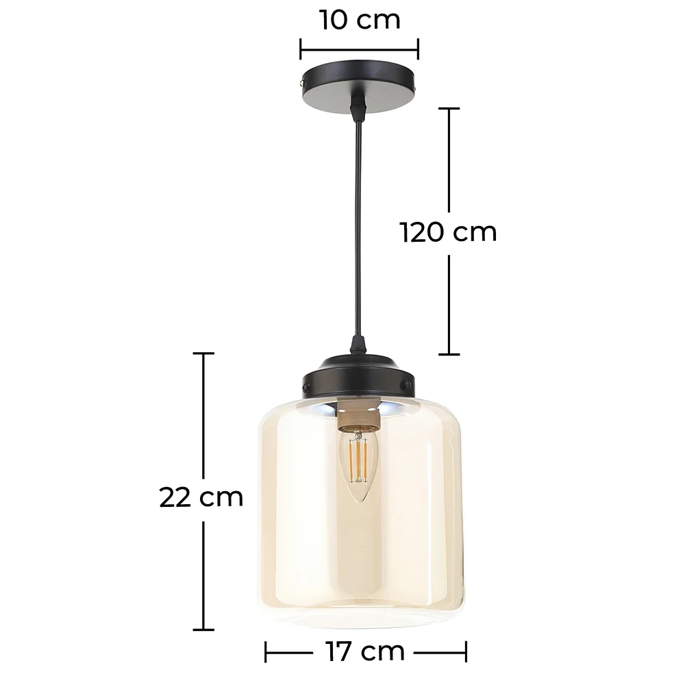 Kristall-Deckenlampe - Vintage-Design-Pendelleuchte - Mikelo image 10