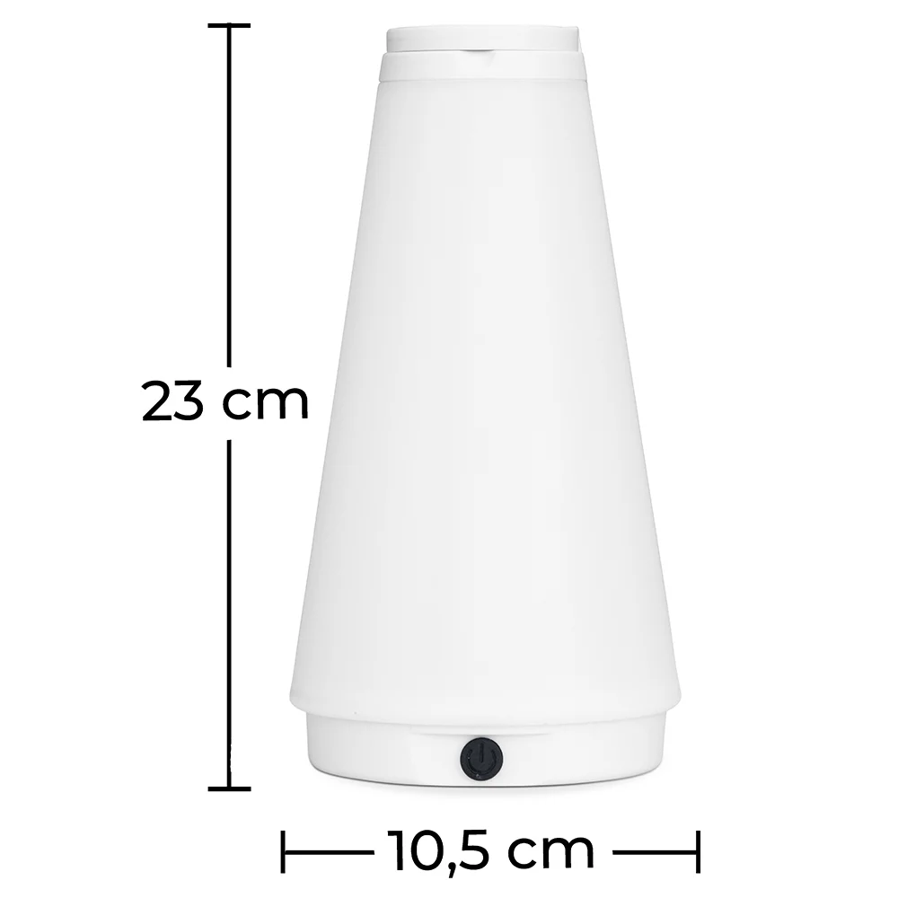 LED-Tischlampe - Wiederaufladbare tragbare USB-Lampe - Cono image 10