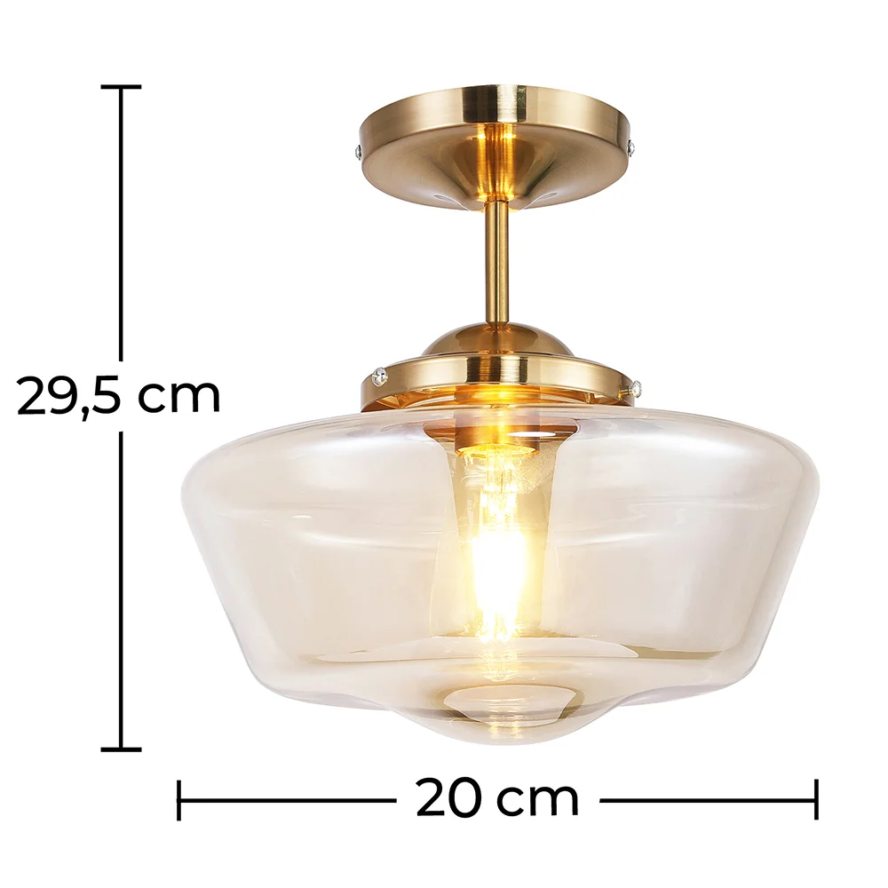 Deckenlampe - Vintage-Stil Pendelleuchte - Suki image 10