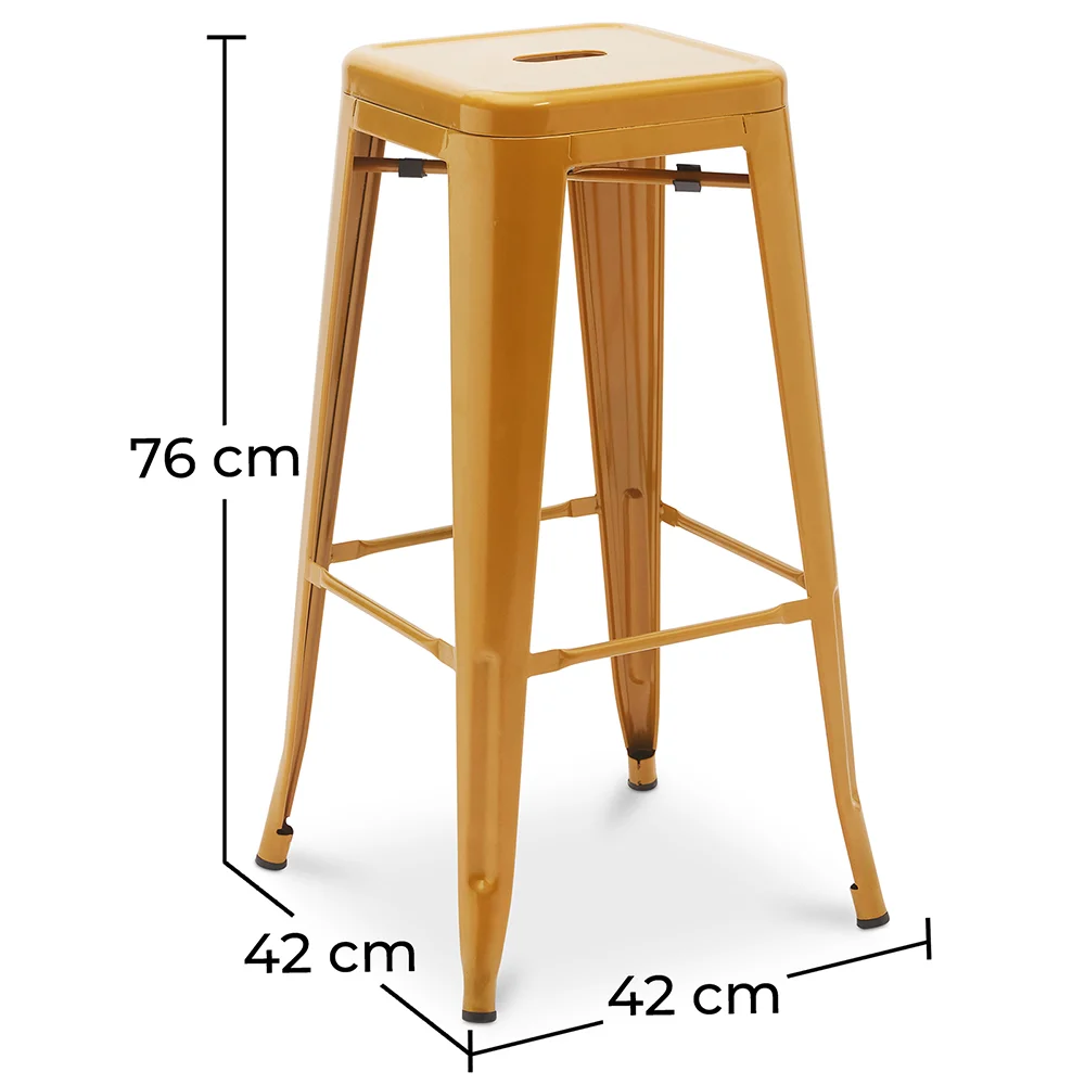 Barhocker - Industriedesign - 76cm - Neuauflage- Stylix image 10
