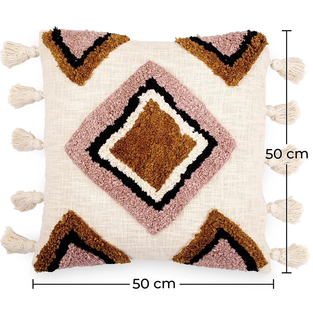 Boho Bali Style Kissen - Bezug und Füllung enthalten - Aurelia image 10