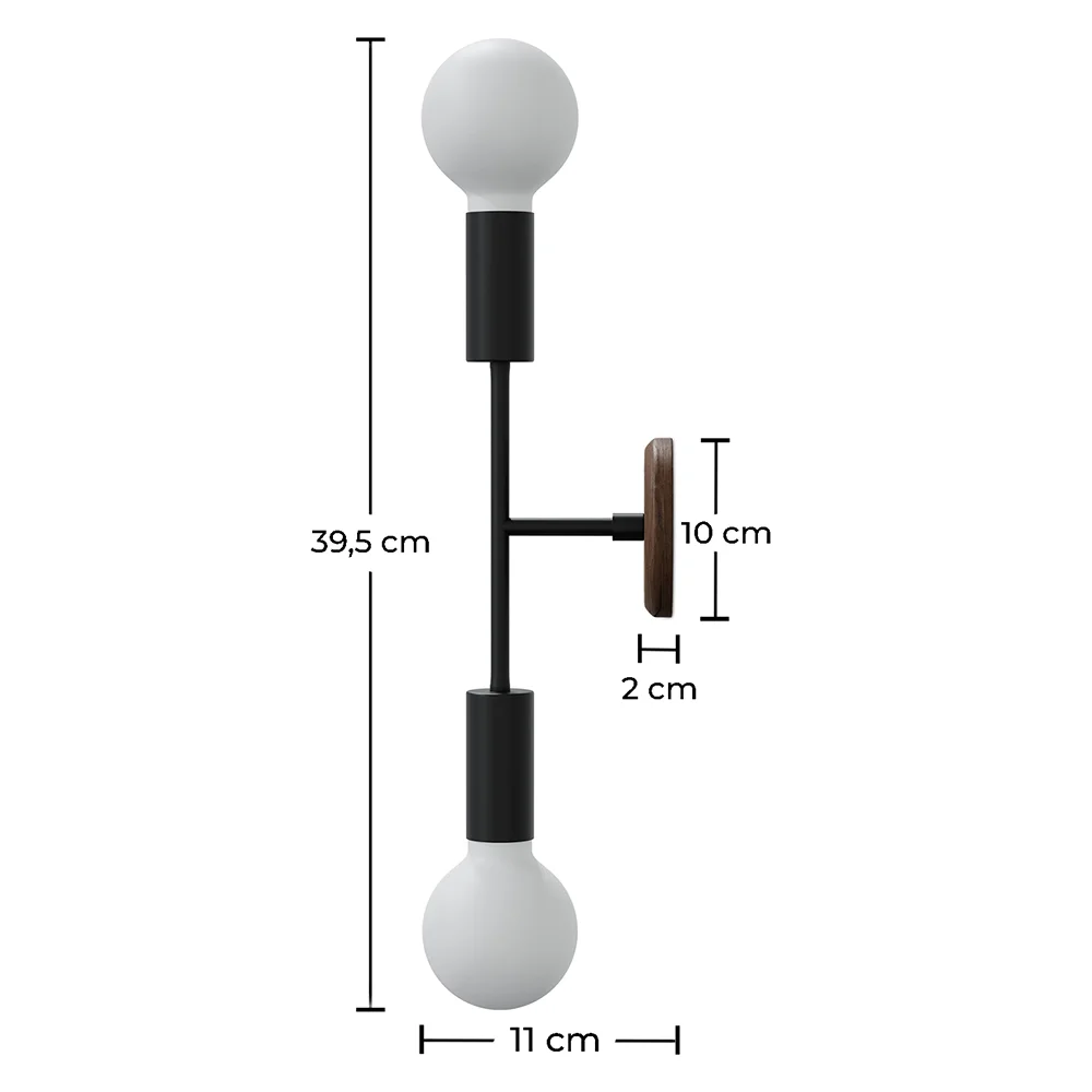 Wandleuchte - Skandinavischer Stil - Zwei Kugeln - Gudmun image 10