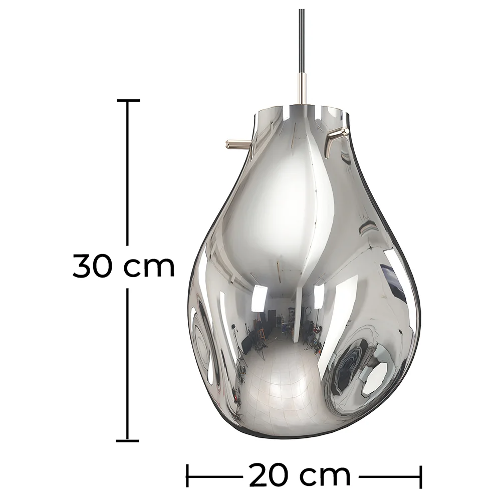 Glas-Deckenlampe - Design-Pendelleuchte - Vera image 10
