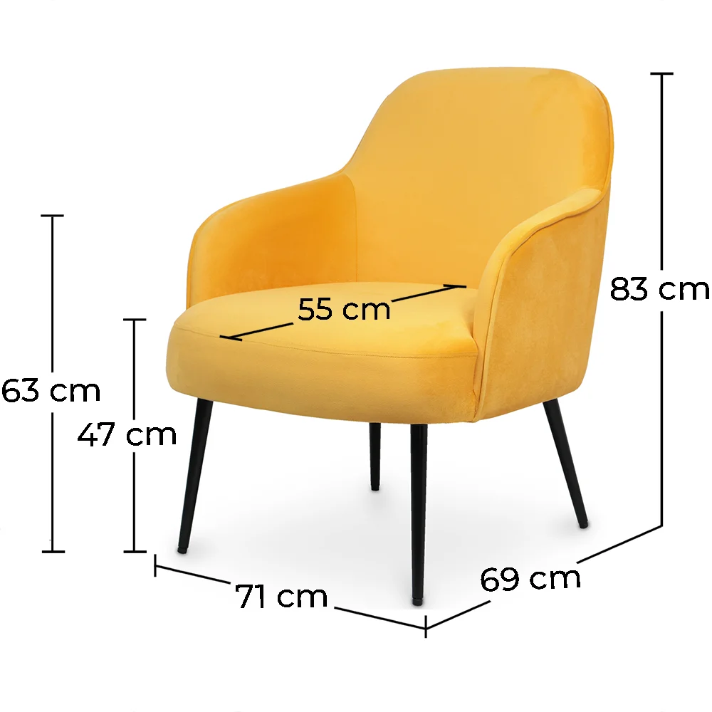 Sessel mit Samtbezug - Hyra image 10