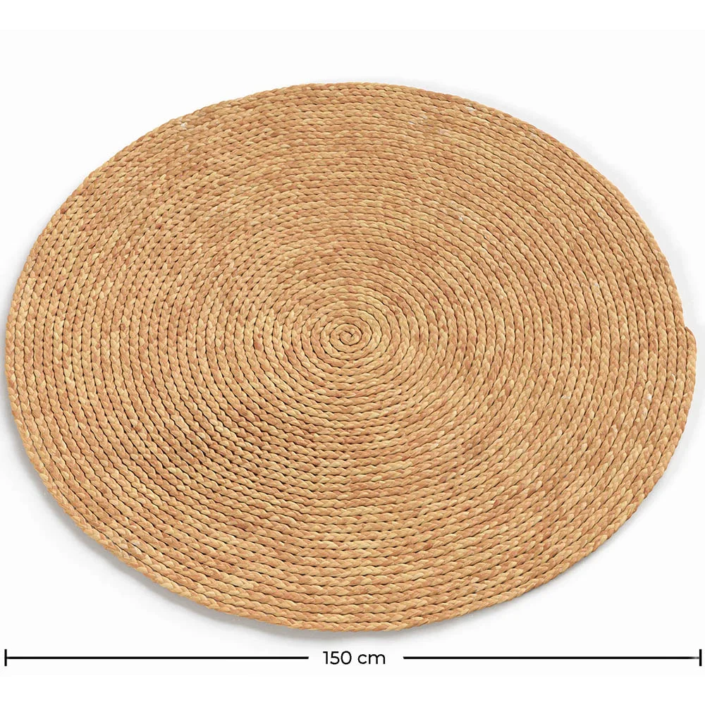 Runder Jute-Teppich - Boho Bali - 150 CM - Kavya image 10