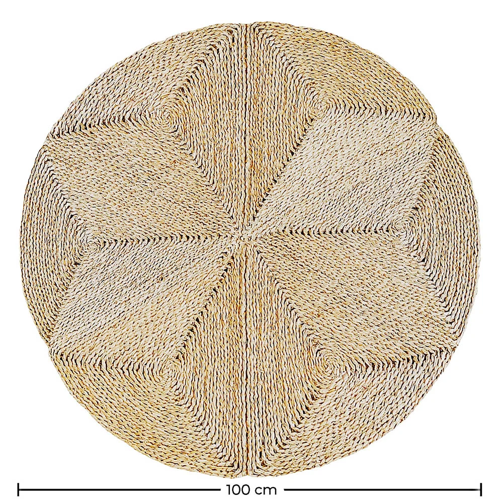 Runder Jute-Teppich - Boho Bali - 100 CM - Gabba image 10