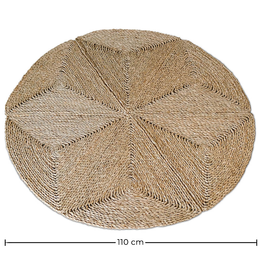 Runder Jute-Teppich - Boho Bali - 110 CM - Gabba image 10