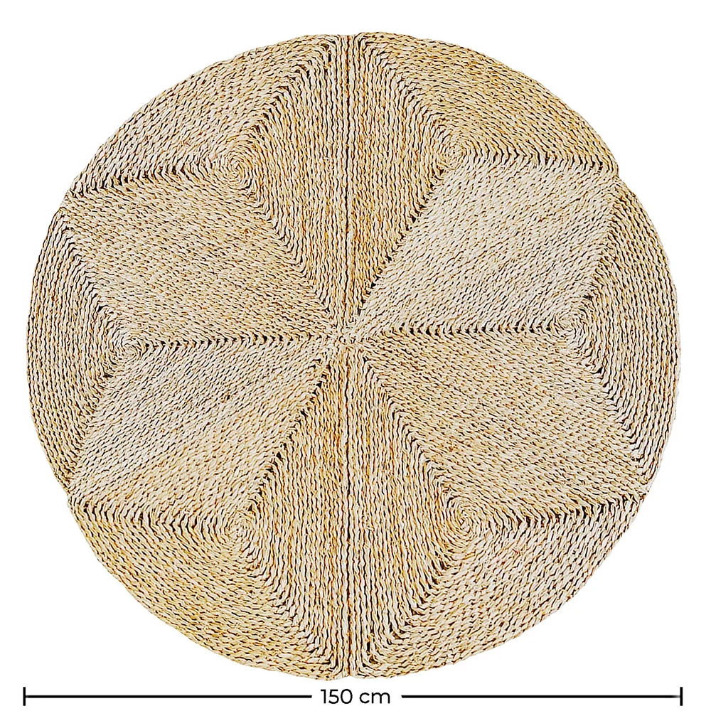 Runder Jute-Teppich - Boho Bali - 150 CM - Gabba image 10