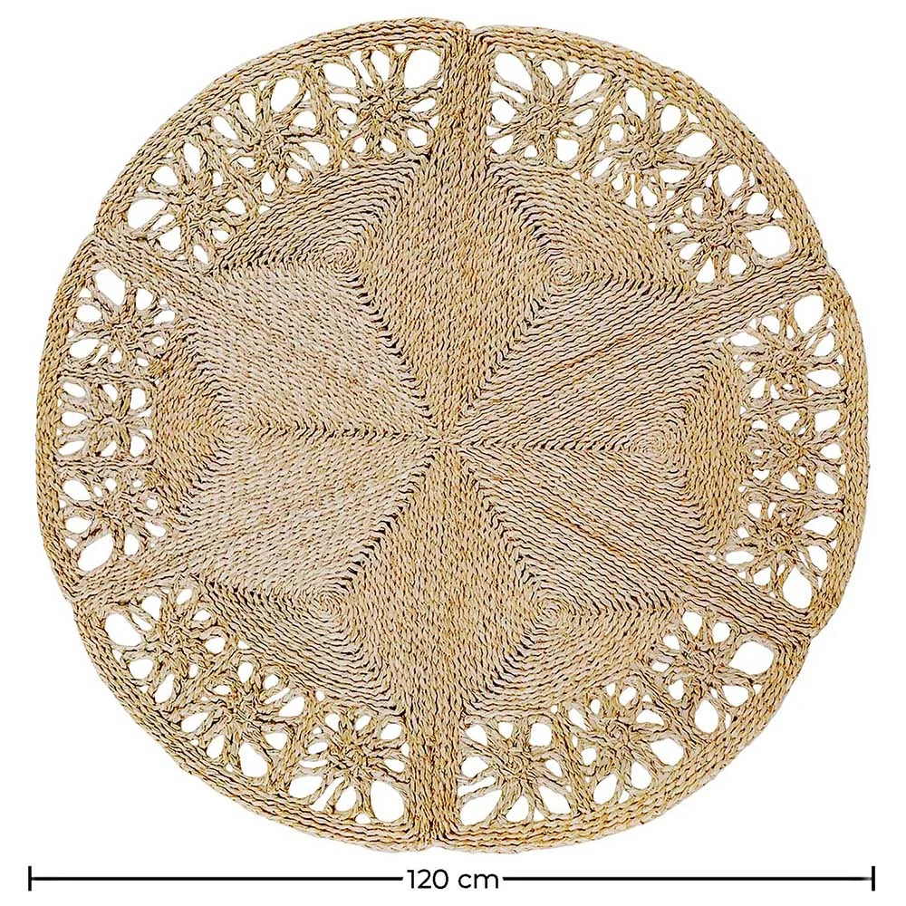 Runder Jute-Teppich - Boho Bali - 120 CM - Bilú image 10