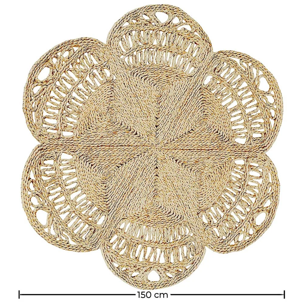 Runder Jute-Teppich - Boho Bali - 150 CM - Niluh image 10