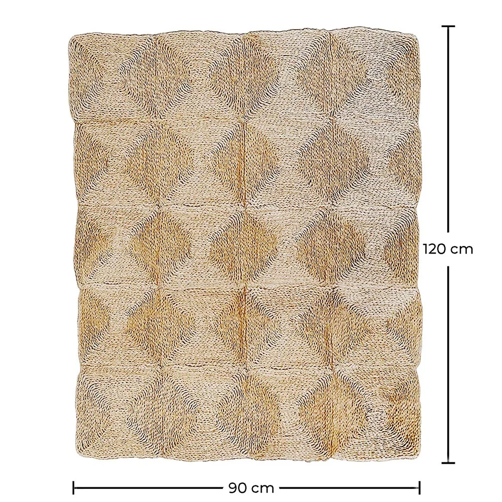 Rechteckiger Jute-Teppich - Boho Bali - 90x120 CM - Lubya image 10