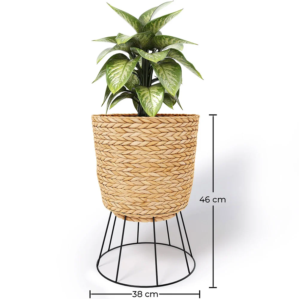 Runder Bodenpflanztopf - Boho-Stil - 46 CM - Firna image 10
