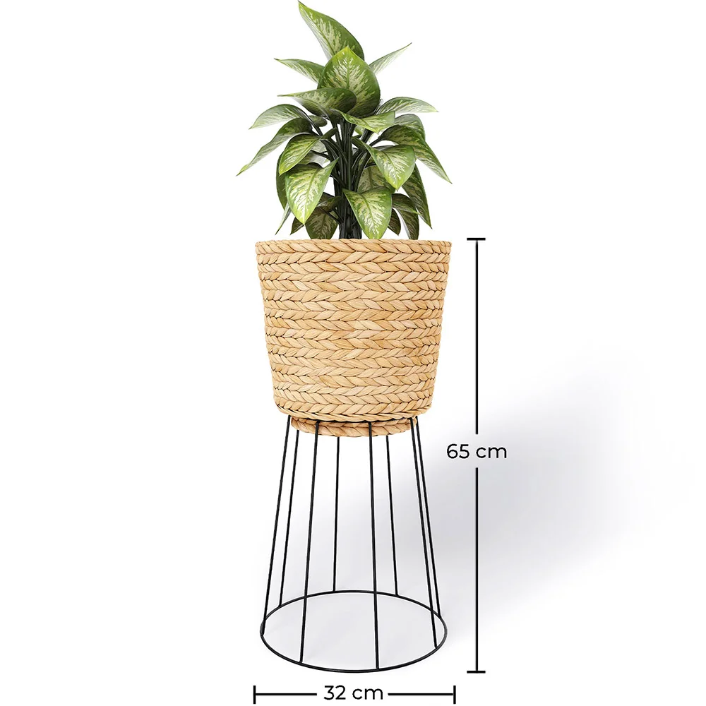 Runder Bodenpflanztopf - Boho-Stil - 65 CM - Firna image 10