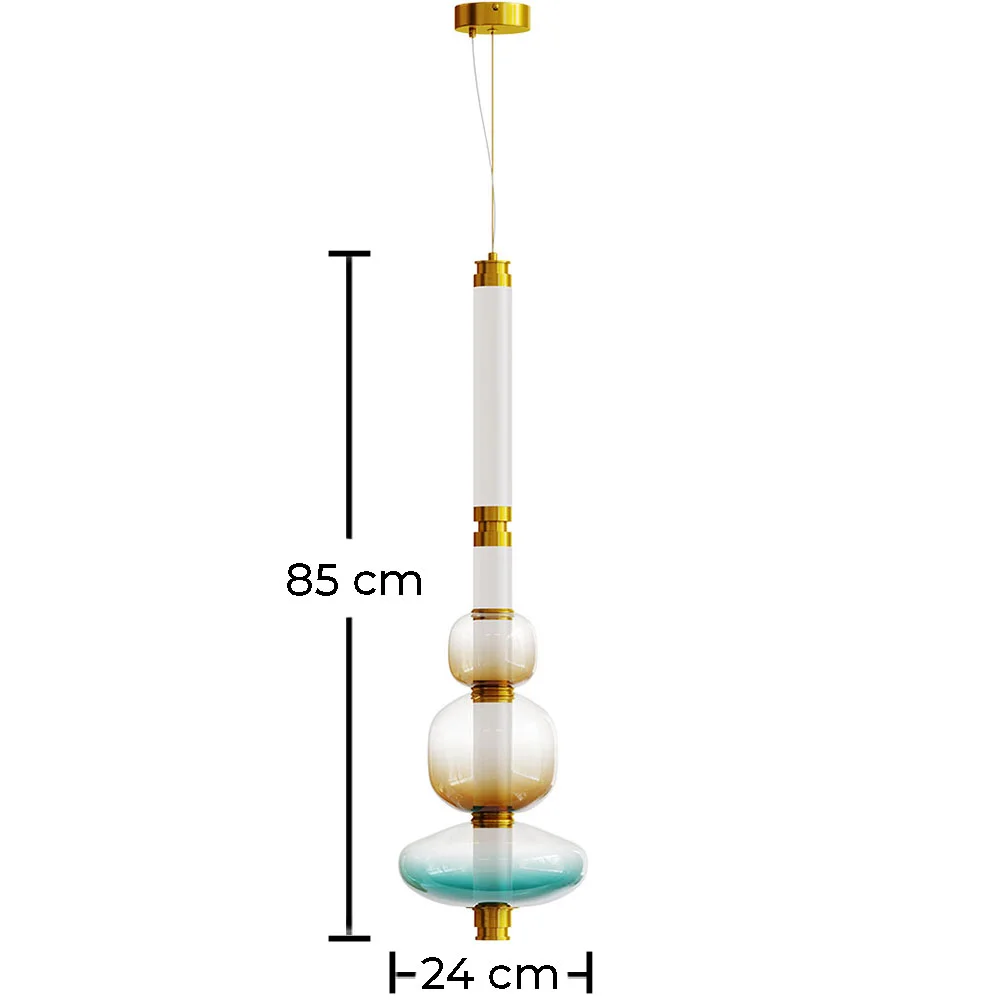 Kristall-Pendelleuchte - LED - Buyu image 10