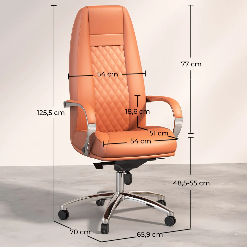 Ergonomischer Bürostuhl mit Rollen und Armlehnen - Manga image 10