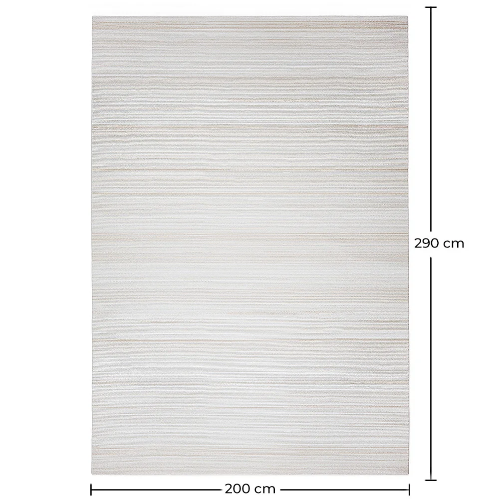 Großer Teppich im Zeitgenössischen Modernen Design - Beige (290x200 cm) - Traney image 10