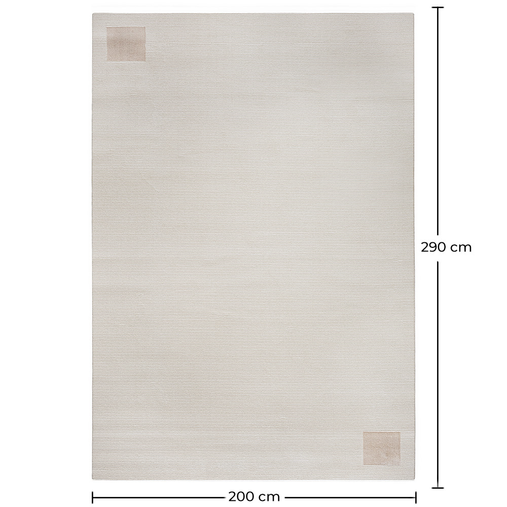 Großer Teppich im Zeitgenössischen Modernen Design - Beige (290x200 cm) - Cyru image 10