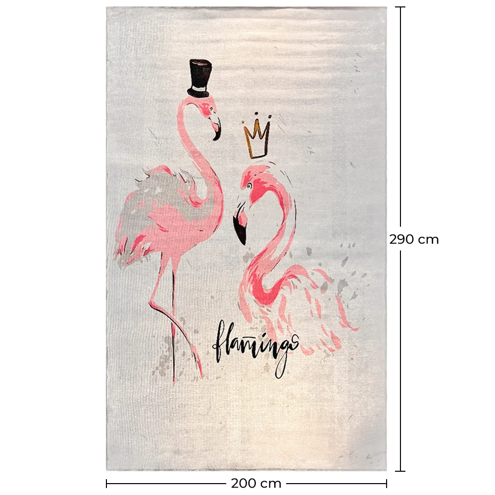 Kinder Teppich - (290x200 cm) - Flamingo  image 10