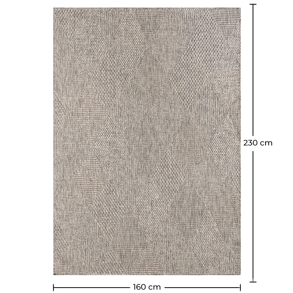 Großer Teppich im zeitgenössischen und modernen Design - Beige (160x230 cm) - Ina image 10