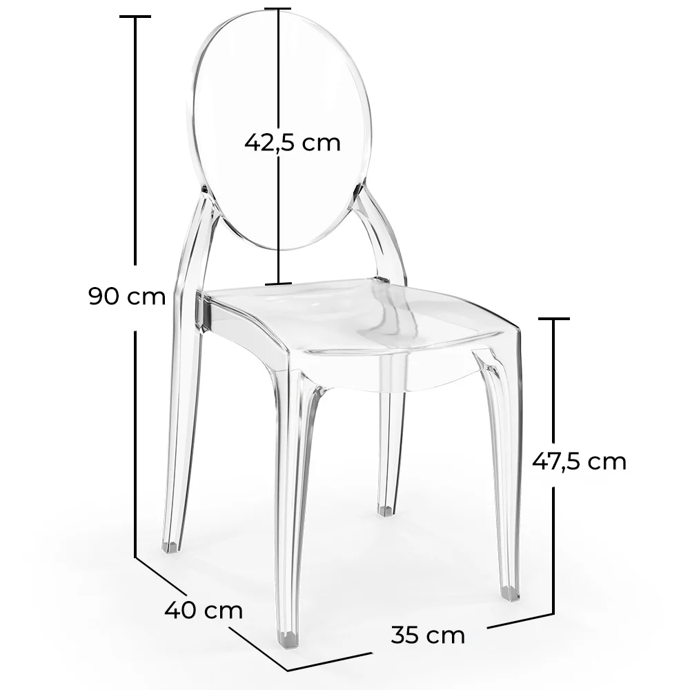 Esszimmerstuhl Transparent - Arthur image 10