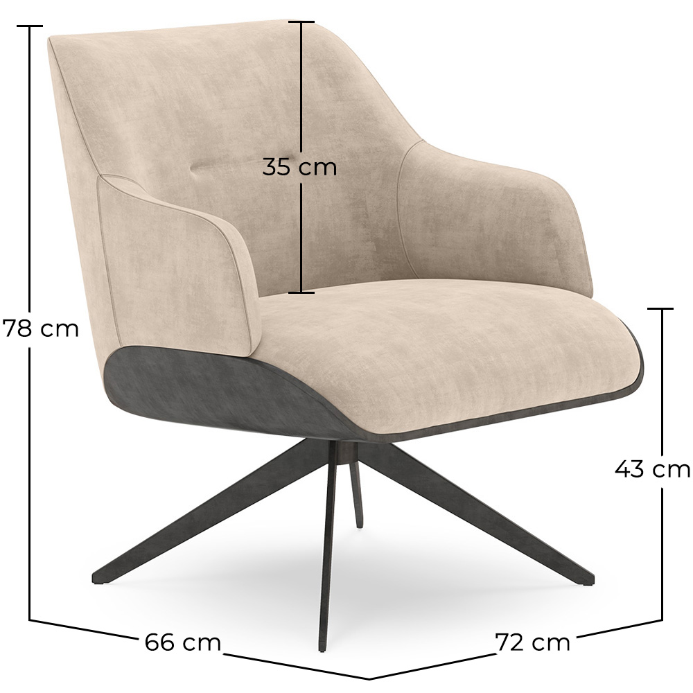 Moderner Polstersessel im Mid-Century-Stil - Clark image 10