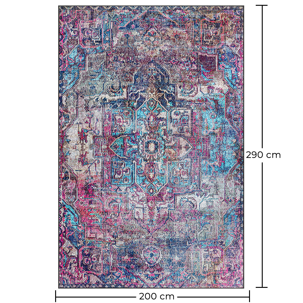 Vintage Orientalischer Teppich - (290x200 cm) - Abyss image 10