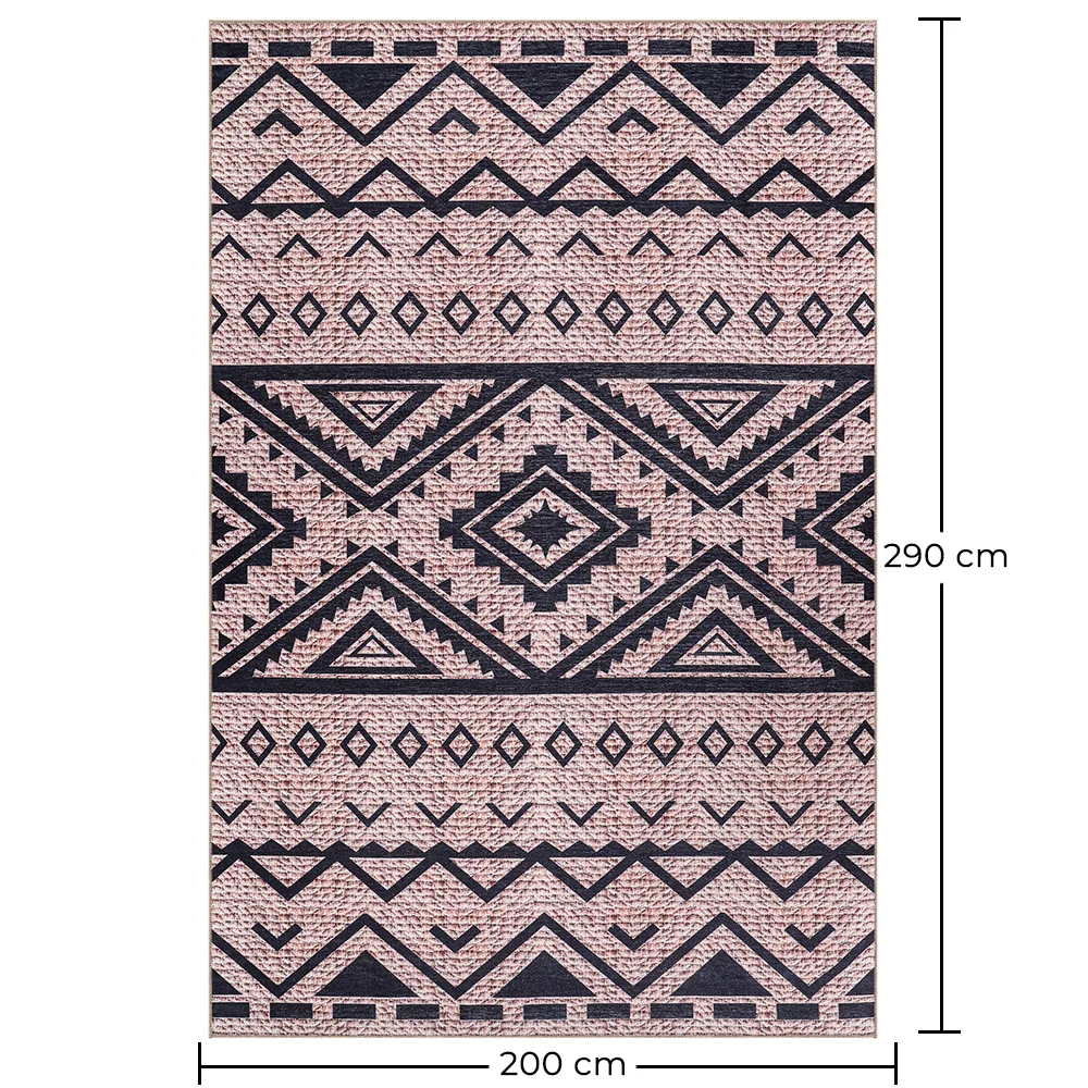 Vintage Orientalischer Teppich - (290x200 cm) - Cinder image 10