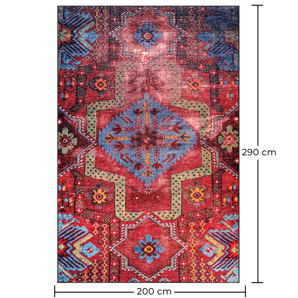 Vintage Orientalischer Teppich - (290x200 cm) - Meridian image 10