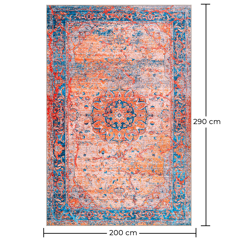 Vintage Orientalischer Teppich - (290x200 cm) - Zevida image 10