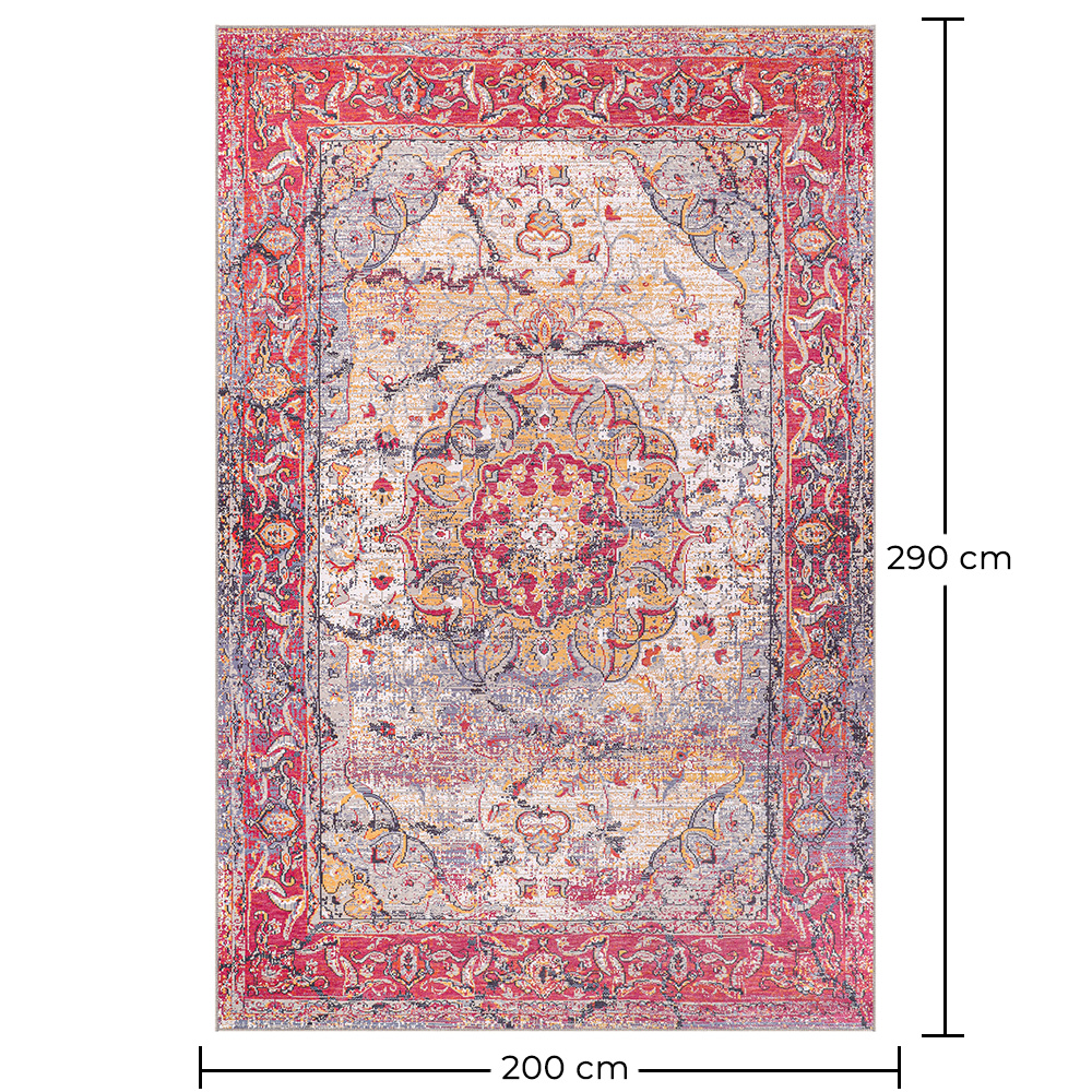Vintage Orientalischer Teppich - (290x200 cm) - Celandine image 10
