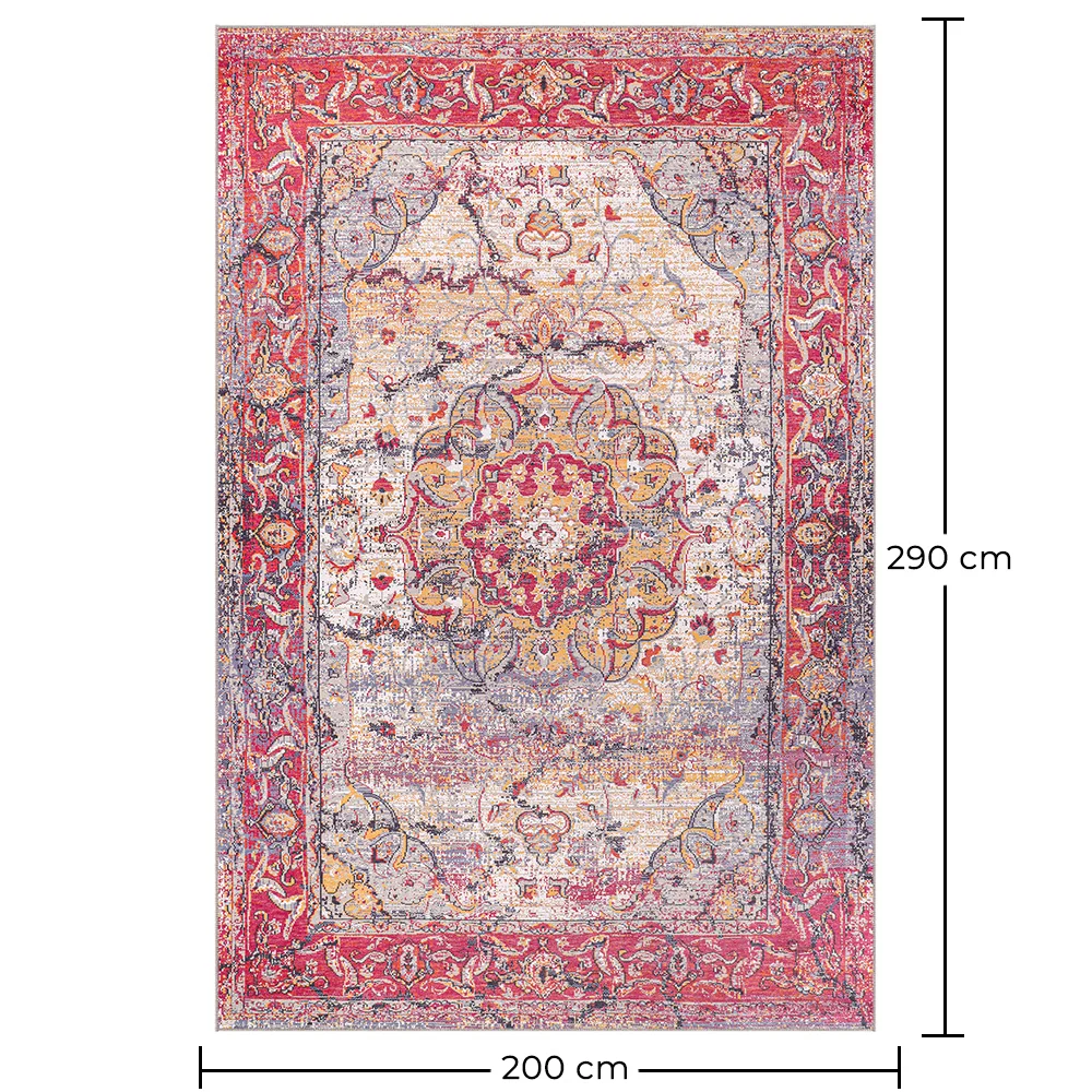 Vintage Orientalischer Teppich - (290x200 cm) - Celandine image 10