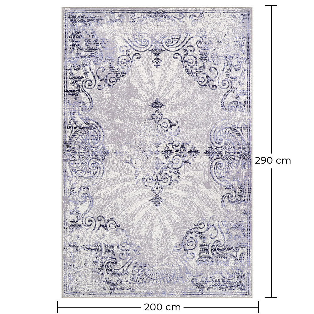 Vintage Orientalischer Teppich - (290x200 cm) - Rococo image 10