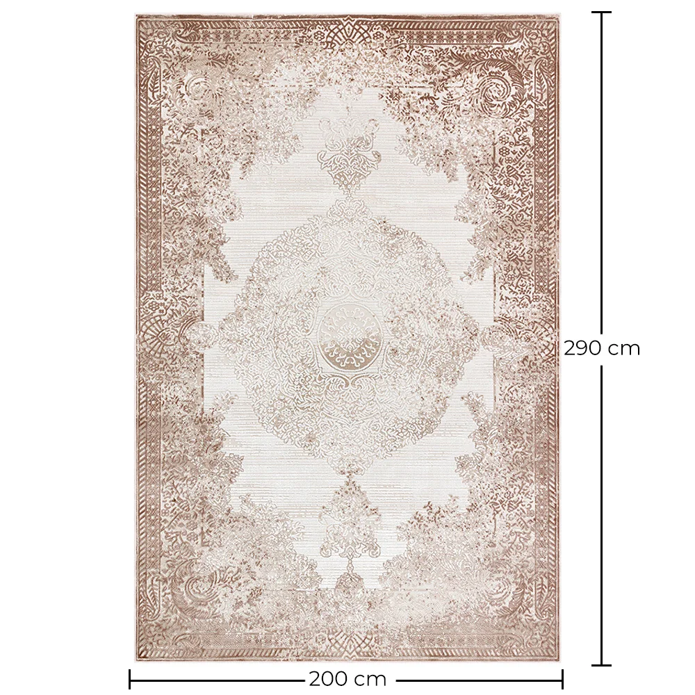 Vintage Orientalischer Teppich - (290x200 cm) - Cerulean image 10