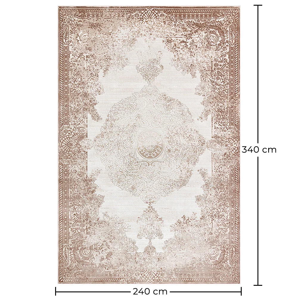Vintage Orientalischer Teppich - (240x340 cm) - Auburn image 10